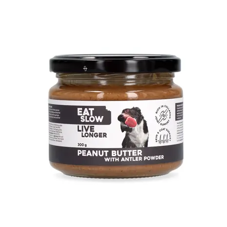 Eat Slow Live Longer Peanut Butter With Antler Powder 300 g Eat Slow Live Longer Peanut Butter With Antler Powder 300 g