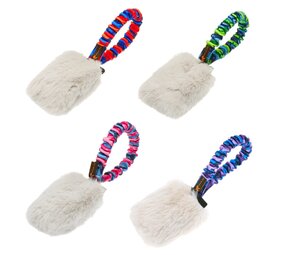 Tug-E-Nuff Dog Gear Limited Tug-E-Nuff Pocket Bungee Squeaker Imitatiebont Tug-E-Nuff Dog Gear Limited Tug-E-Nuff Pocket Bungee Squeaker Imitatiebont