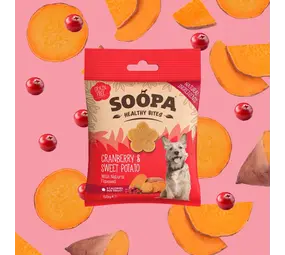 Soopa Soopa Bites - Cranberry & Sweet Potato Soopa Soopa Bites - Cranberry & Sweet Potato