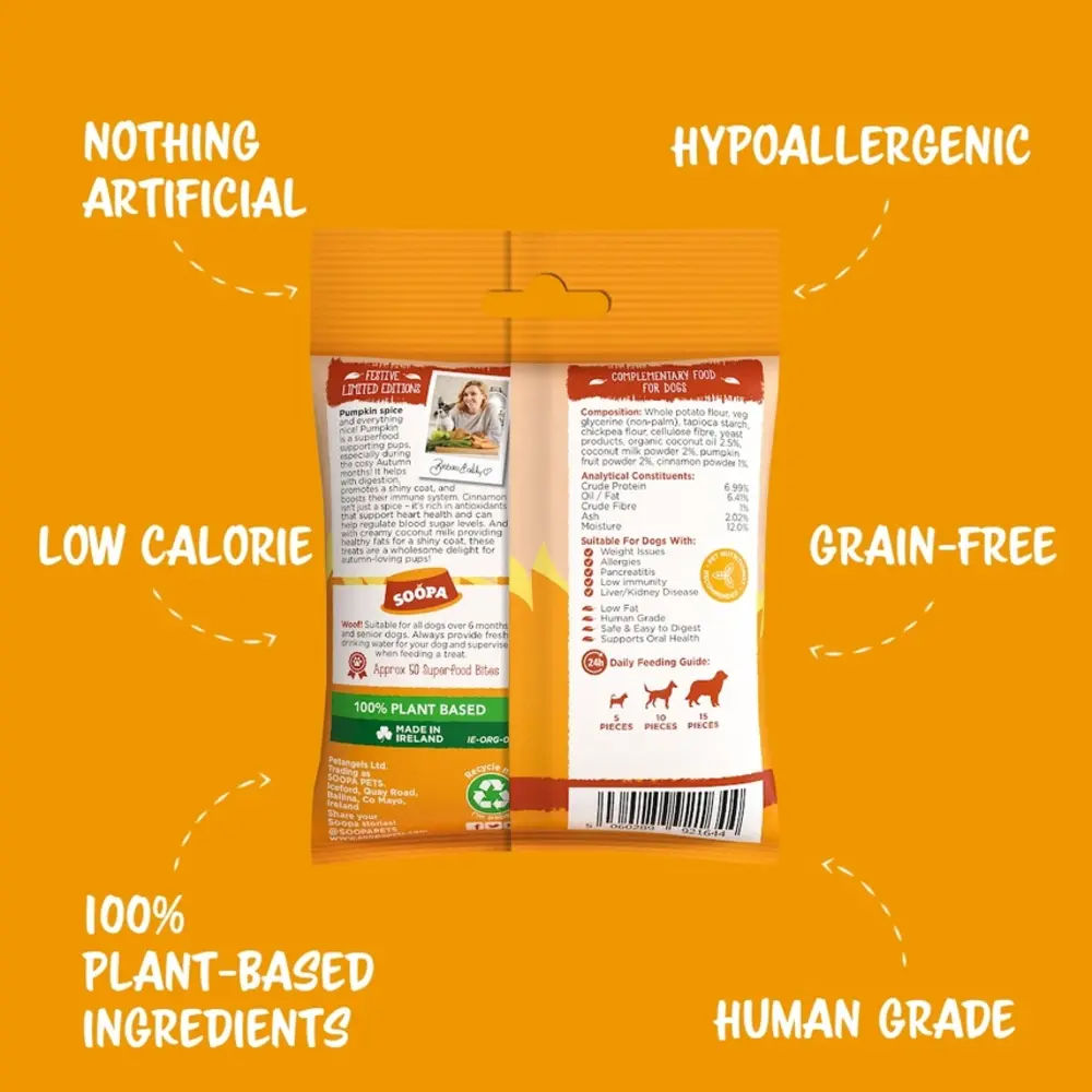 Soopa Soopa Bites - Pumpkin Spiced Latte Soopa Soopa Bites - Pumpkin Spiced Latte