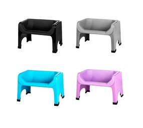 Fluff Trough Fluff Trough Set Met Siliconen Inlay