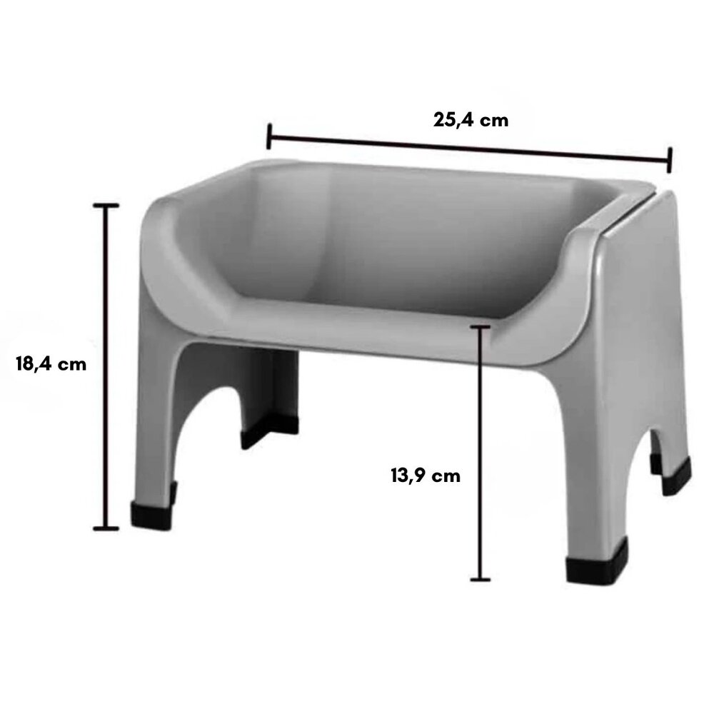 Fluff Trough Fluff Trough Set Met Siliconen Inlay Fluff Trough Fluff Trough Set Met Siliconen Inlay