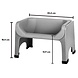 Fluff Trough Fluff Trough Set Met Siliconen Inlay Fluff Trough Fluff Trough Set Met Siliconen Inlay