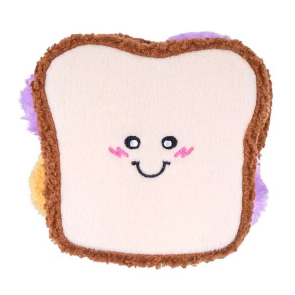 Zippypaws Zippypaws Snufflerz PB&J Sandwich Zippypaws Zippypaws Snufflerz PB&J Sandwich
