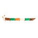 Zippypaws Zippypaws Caterpillar DeLuxe Forest Colors Zippypaws Zippypaws Caterpillar DeLuxe Forest Colors