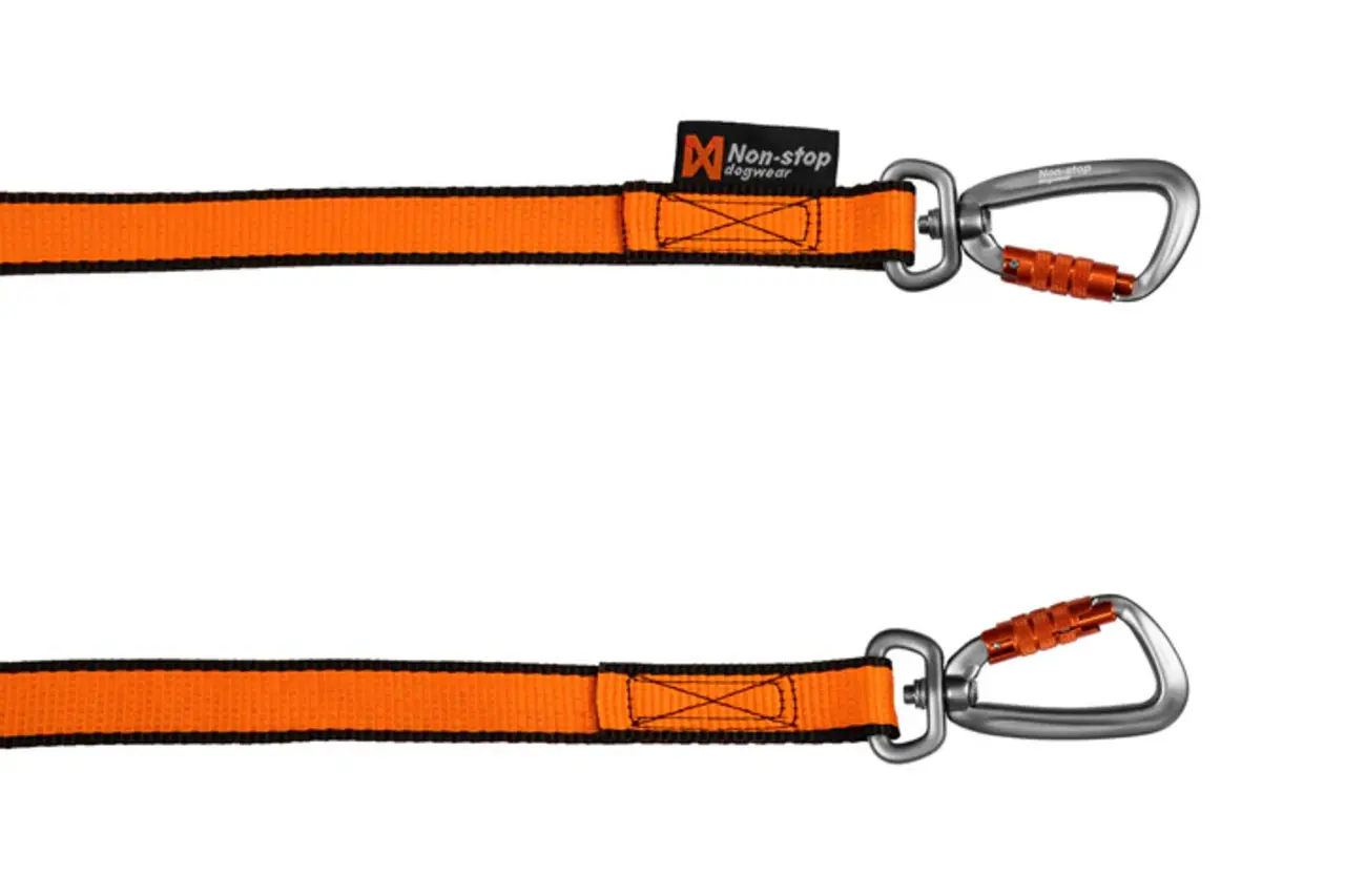Non Stop Dogwear Non Stop Dogwear Bungee Leash Double Non Stop Dogwear Non Stop Dogwear Bungee Leash Double