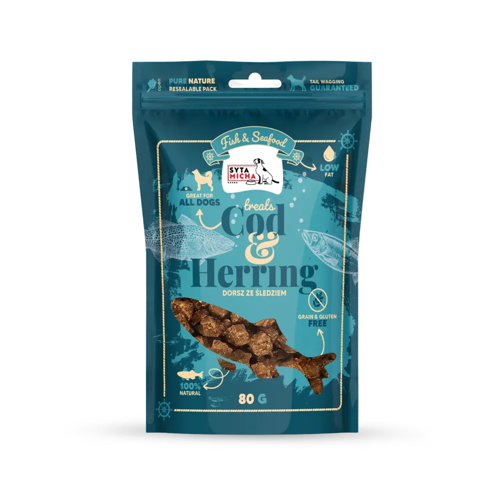 Syta Micha Syta Micha  Fish & Seafood Kabeljauw en Haring Syta Micha Syta Micha  Fish & Seafood Kabeljauw en Haring