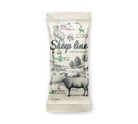 Syta Micha Syta Micha Sheep Line chew bone met Brocolli Syta Micha Syta Micha Sheep Line chew bone met Brocolli
