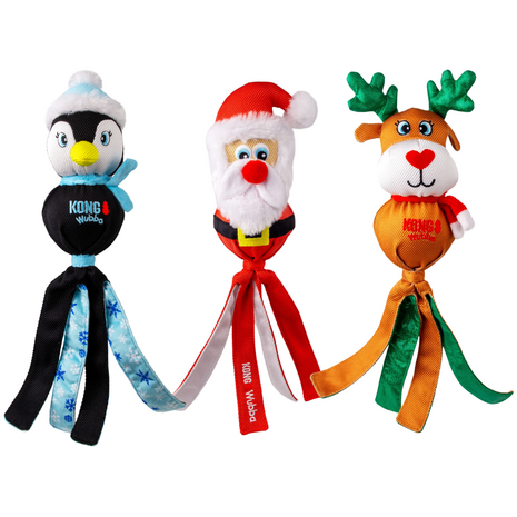 Kong Kong Kerst Wubba Large Kong Kong Kerst Wubba Large