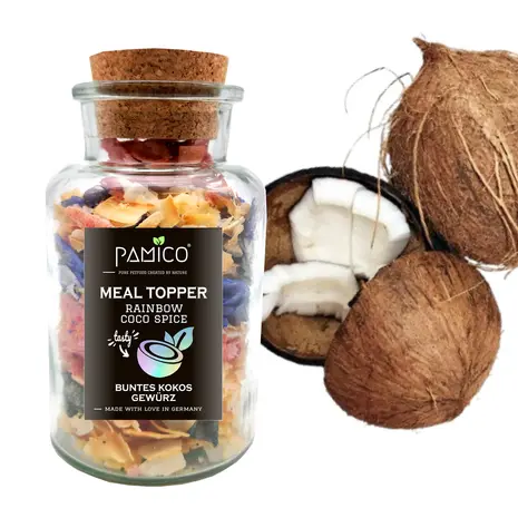 Pamico Pamico Meal Topper Regenboog Kokosnoot Pamico Pamico Meal Topper Regenboog Kokosnoot