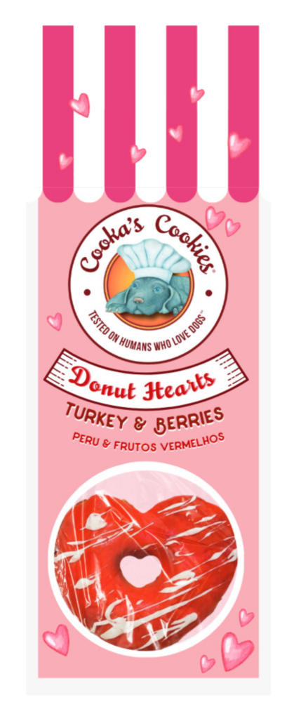 Cooka's Cookies Cooka's Cookies Donut hearts