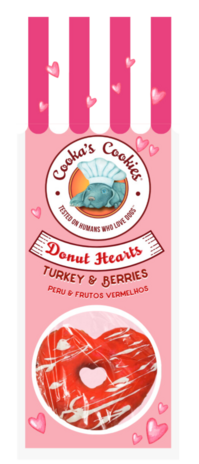 Cooka's Cookies Cooka's Cookies Donut hearts
