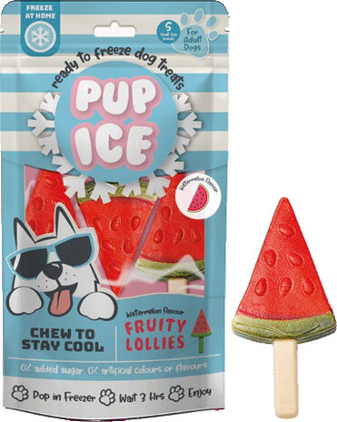 Pup Ice Hondenijsje Lolly Watermeloen