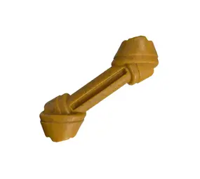 Spot Bam Bones Spot Bam-Bones Plant Based Knotted Bone Pindakaas