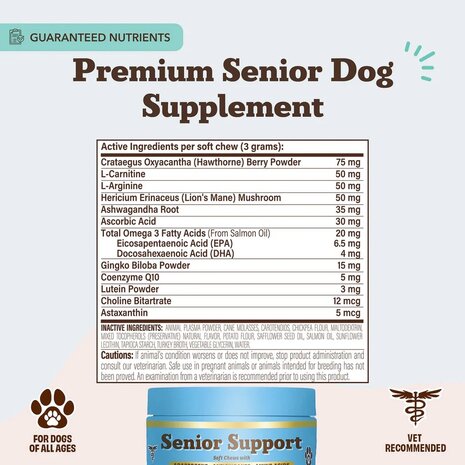 Natural Dog Company Natural Dog Company Senior Support Chew