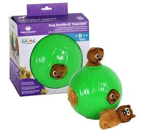 Outward Hound Nina Ottoson Dog Snuffle n’treat ball