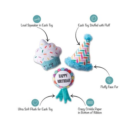 Petshop by Fringe studio Fringe Set Happy Barkday