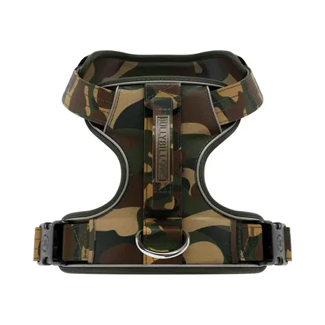 BullyBillows BullyBillows Premium Harness Green Camouflage