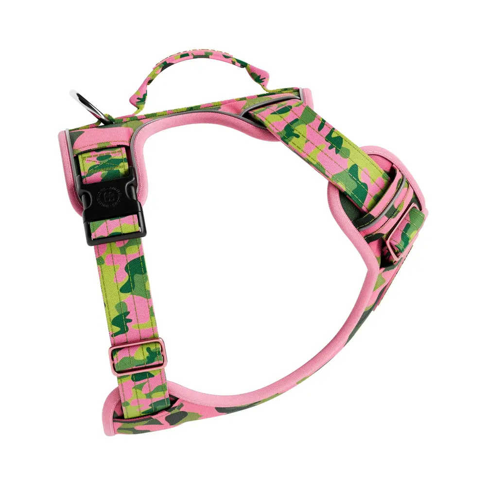 BullyBillows BullyBillows Premium Harness Pink Camouflage