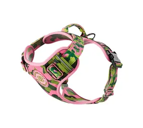 BullyBillows BullyBillows Premium Harness Pink Camouflage