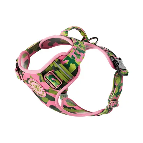 BullyBillows BullyBillows Premium Harness Pink Camouflage