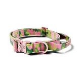 BullyBillows Bullybillows 2.5cm Lighter Combat Collar Pink Camouflage