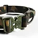 BullyBillows Bullybillows Lighter Combat Collar 4cm Green Camouflage