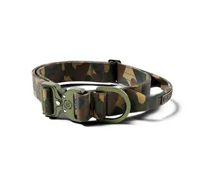 BullyBillows Bullybillows Lighter Combat Collar 4cm Green Camouflage