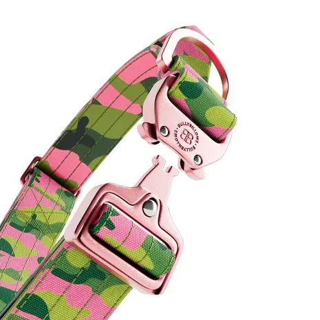 BullyBillows Bullybillows Lighter Combat Collar 4cm Pink Camouflage BullyBillows Bullybillows Lighter Combat Collar 4cm Pink Camouflage