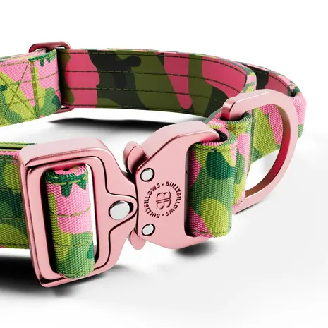 BullyBillows Bullybillows Lighter Combat Collar 4cm Pink Camouflage BullyBillows Bullybillows Lighter Combat Collar 4cm Pink Camouflage