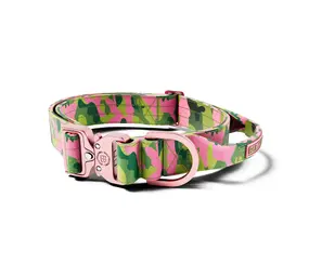BullyBillows Bullybillows Lighter Combat Collar 4cm Pink Camouflage BullyBillows Bullybillows Lighter Combat Collar 4cm Pink Camouflage