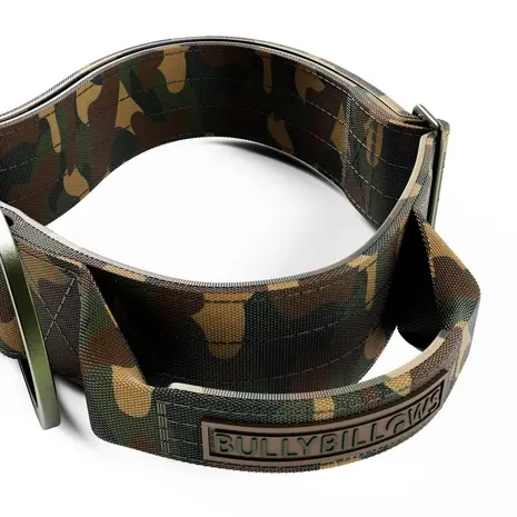 BullyBillows Bullybillows Lighter Combat Collar 5cm Green Camouflage