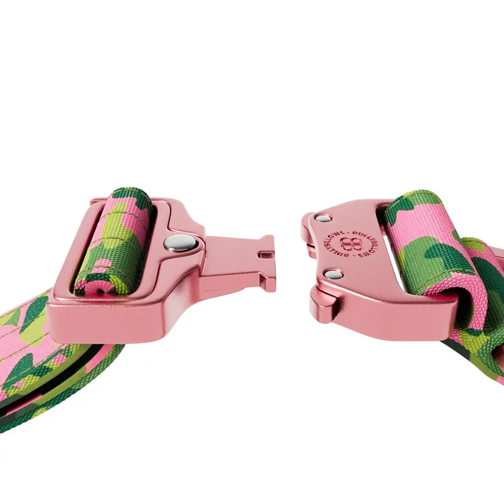 BullyBillows Bullybillows Lighter Combat Collar 5cm Pink Camouflage