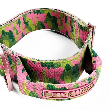 BullyBillows Bullybillows Lighter Combat Collar 5cm Pink Camouflage