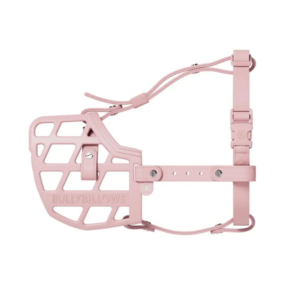 BullyBillows Bullybillows Premium Comfort Muilkorf Roze