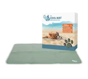 Coolpets Coolpets Gel Cooling Mat Olijf Groen