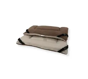HIK9 HIK9 Omkeerbaar fleece kussen beige/mushroom