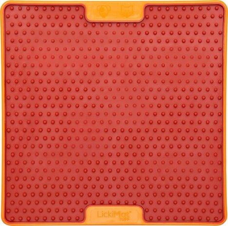 Lickimat Lickimat Soother Tuff Pro Oranje Lickimat Lickimat Soother Tuff Pro Oranje