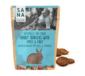 Sana Dog Sanadog Konijn Burgers met boerenkool en appel