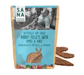 Sana Dog Sanadog Konijn Filets met appel en boerenkool Sana Dog Sanadog Konijn Filets met appel en boerenkool