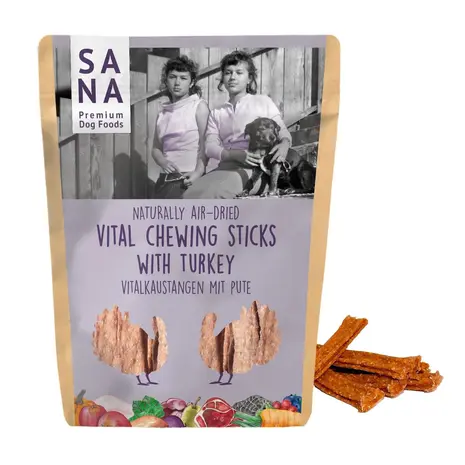 Sana Dog Sanadog Vitality kauwstick met Kalkoen