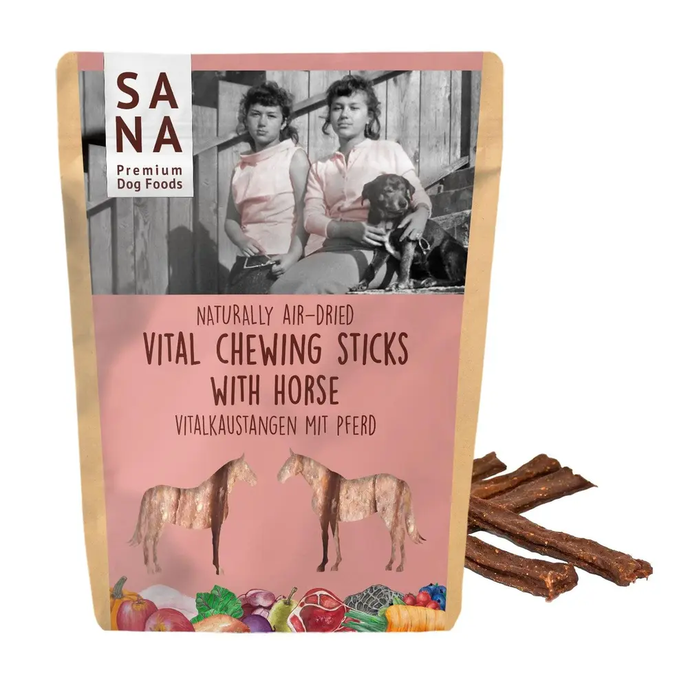 Sana Dog Sanadog Vitality kauwstick met Paard