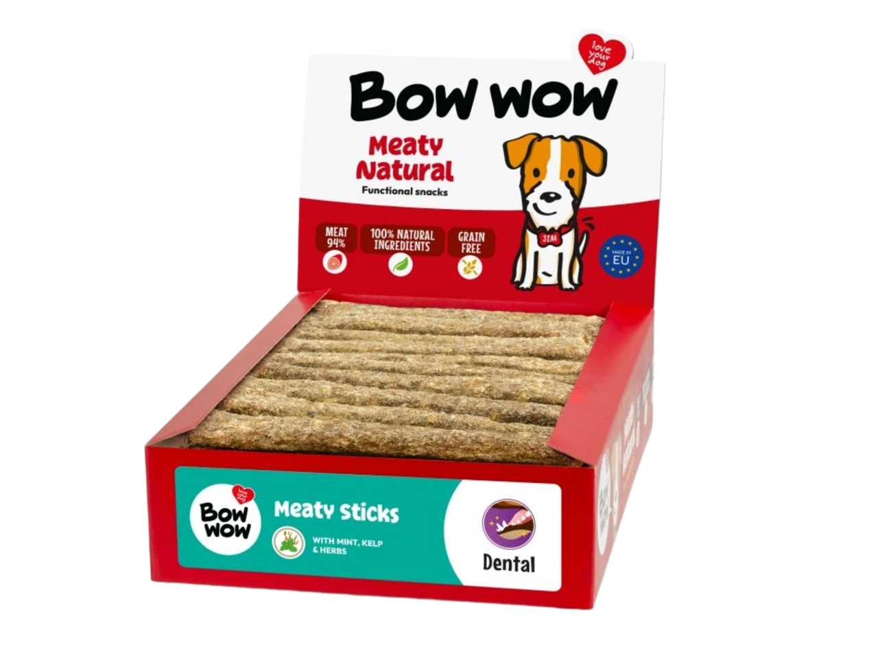 Bow Wow Natural Meaty Bone Mobility  per stuk