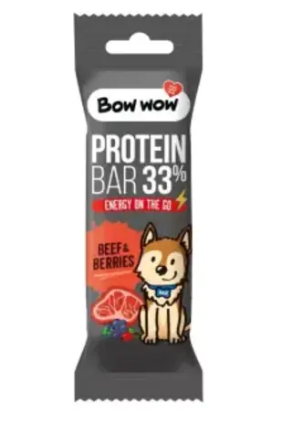 Bow Wow Bow Wow Protein Bar Beef & Berries