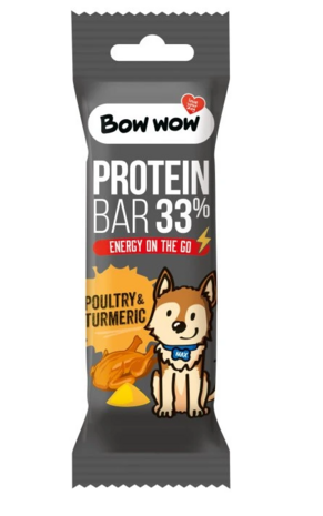 Bow Wow  Bow Wow Protein Bar met Gevogelte & Kurkuma