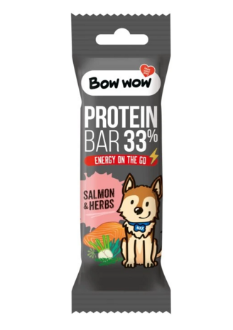 Bow Wow Bow Wow Protein Bar Salmon & Herbs