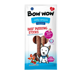 Bow Wow Bow Wow Sausages met Rund, Collageen, Rozenbottel & Cranberry