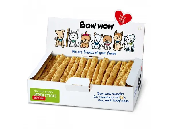 Bow Wow Bow Wow Super Natural Jerky Sticks Beef & Lung