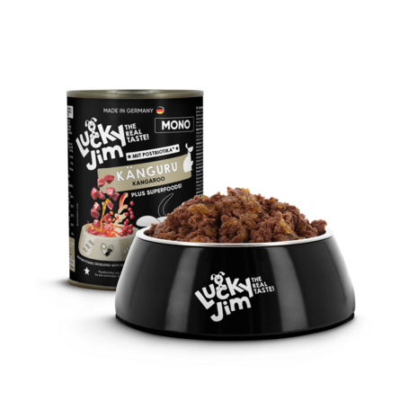 Lucky Jim Lucky Jim Blikvoeding Mono Kangoeroe 200 gram Lucky Jim Lucky Jim Blikvoeding Mono Kangoeroe 200 gram