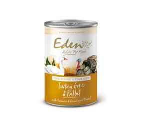 Eden Dog Eden Dog Wet Gourmet Turkey, Goose & Rabbit
